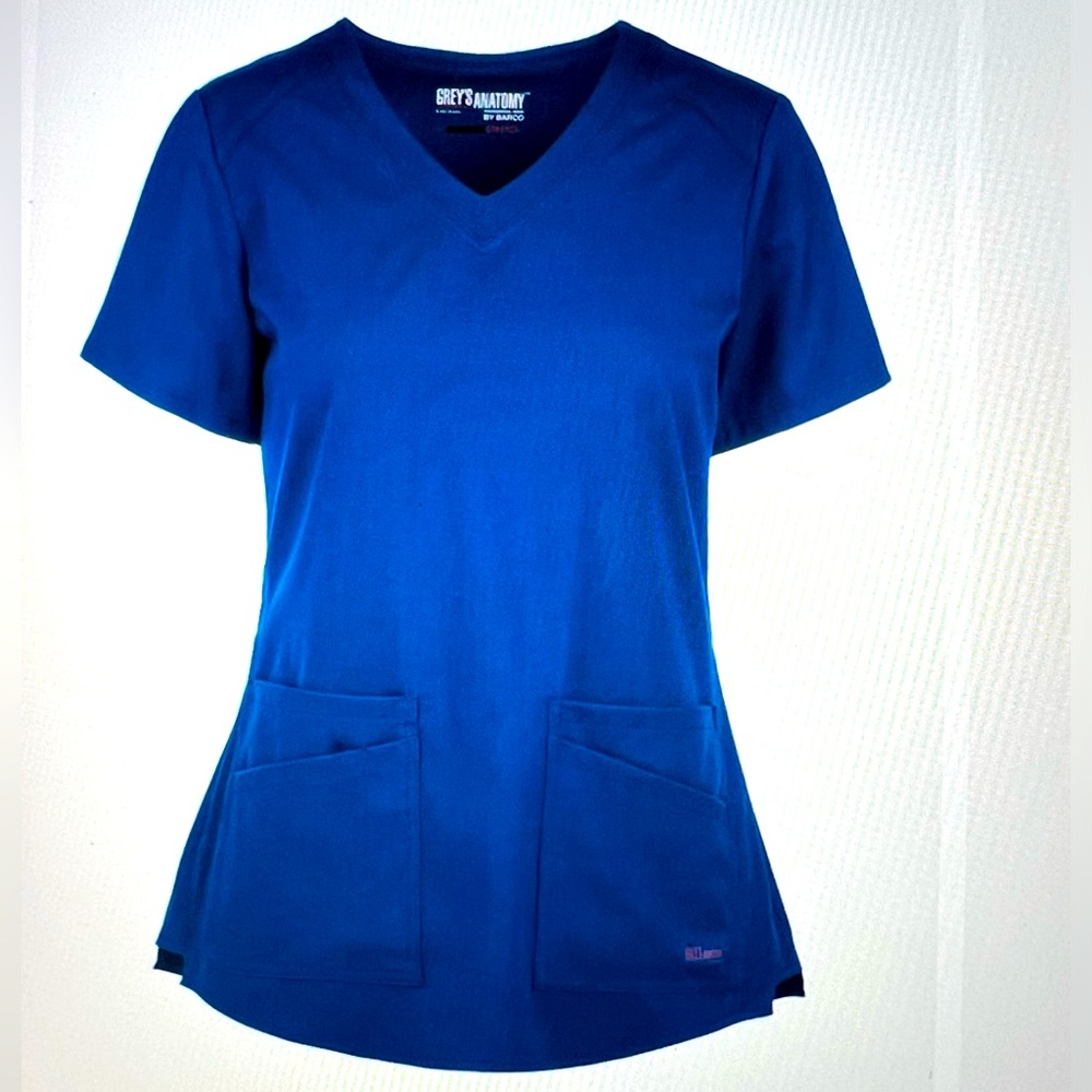 Greys anatomy spandex stretch scrub set